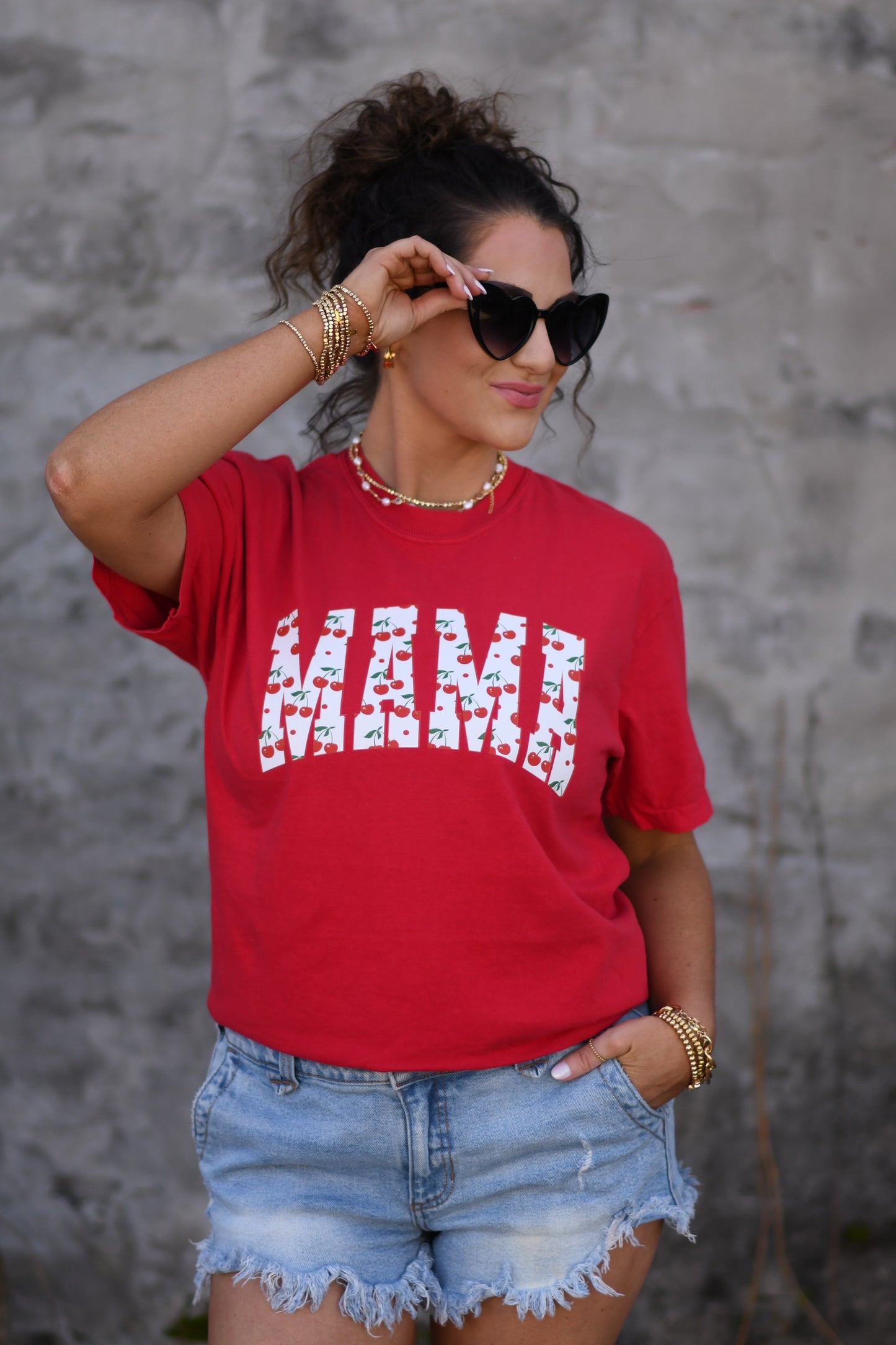 Mama Cherry Arch Tee