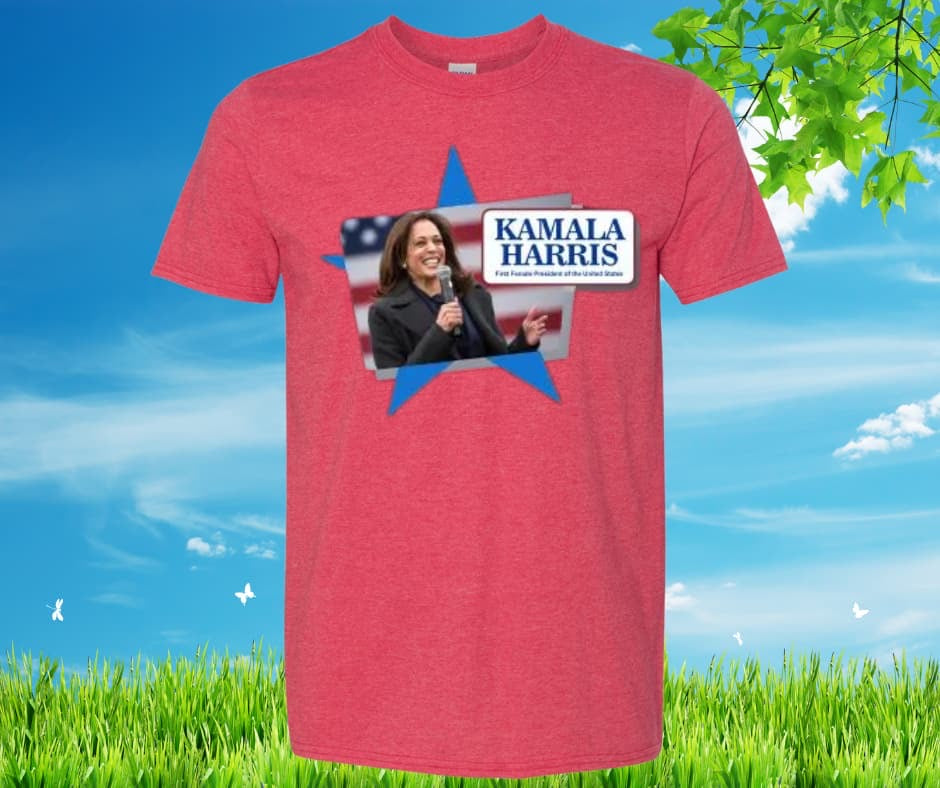 Kamala Harris (comment color at checkout or I will message you)