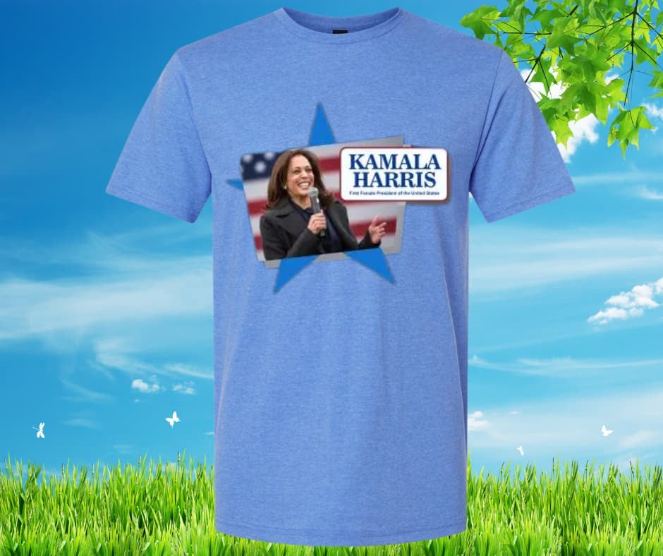 Kamala Harris (comment color at checkout or I will message you)