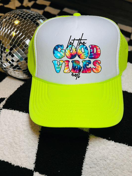 Good Vibes trucker hat