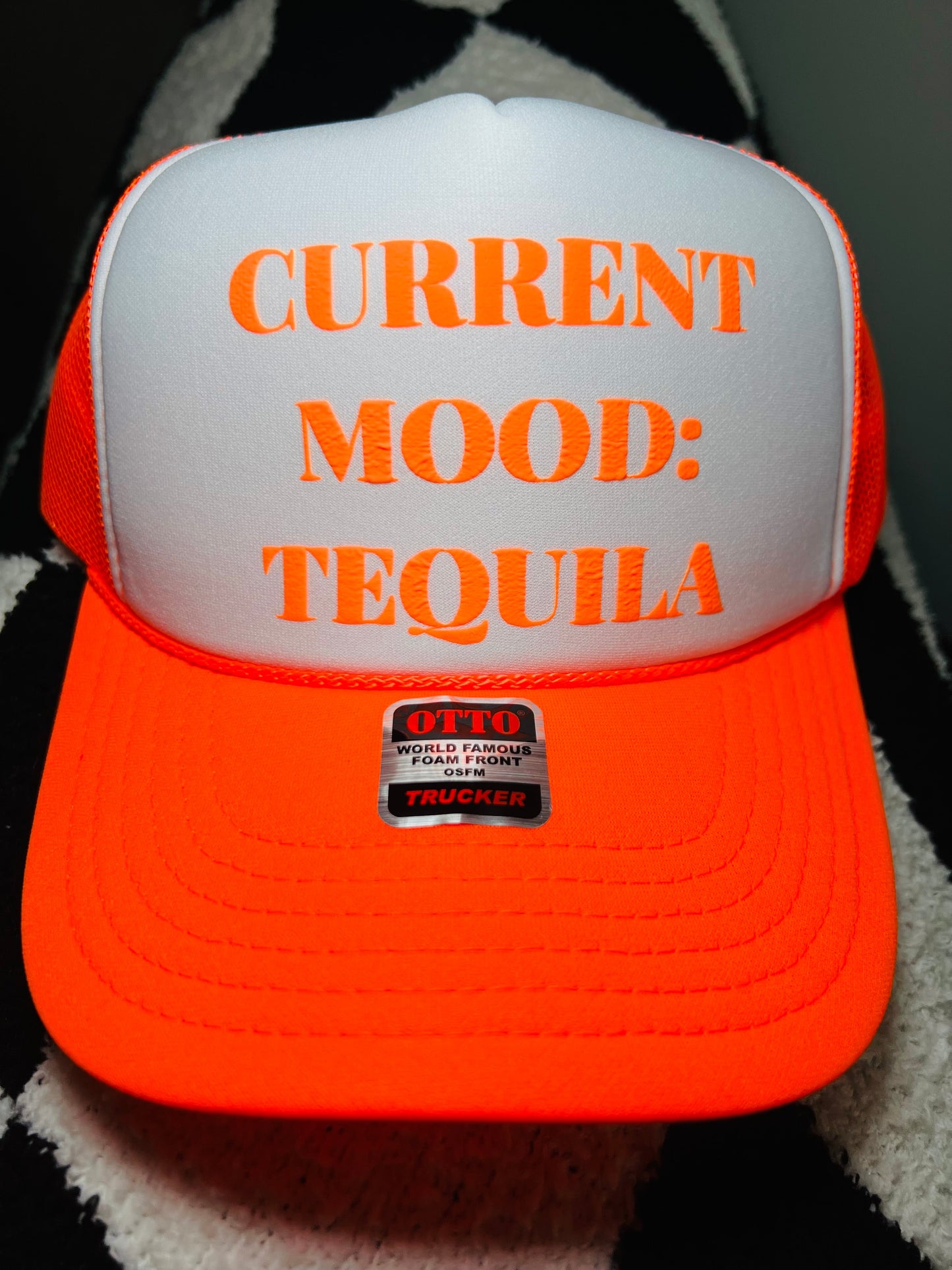 Current Mood: Tequila Puff trucker hat