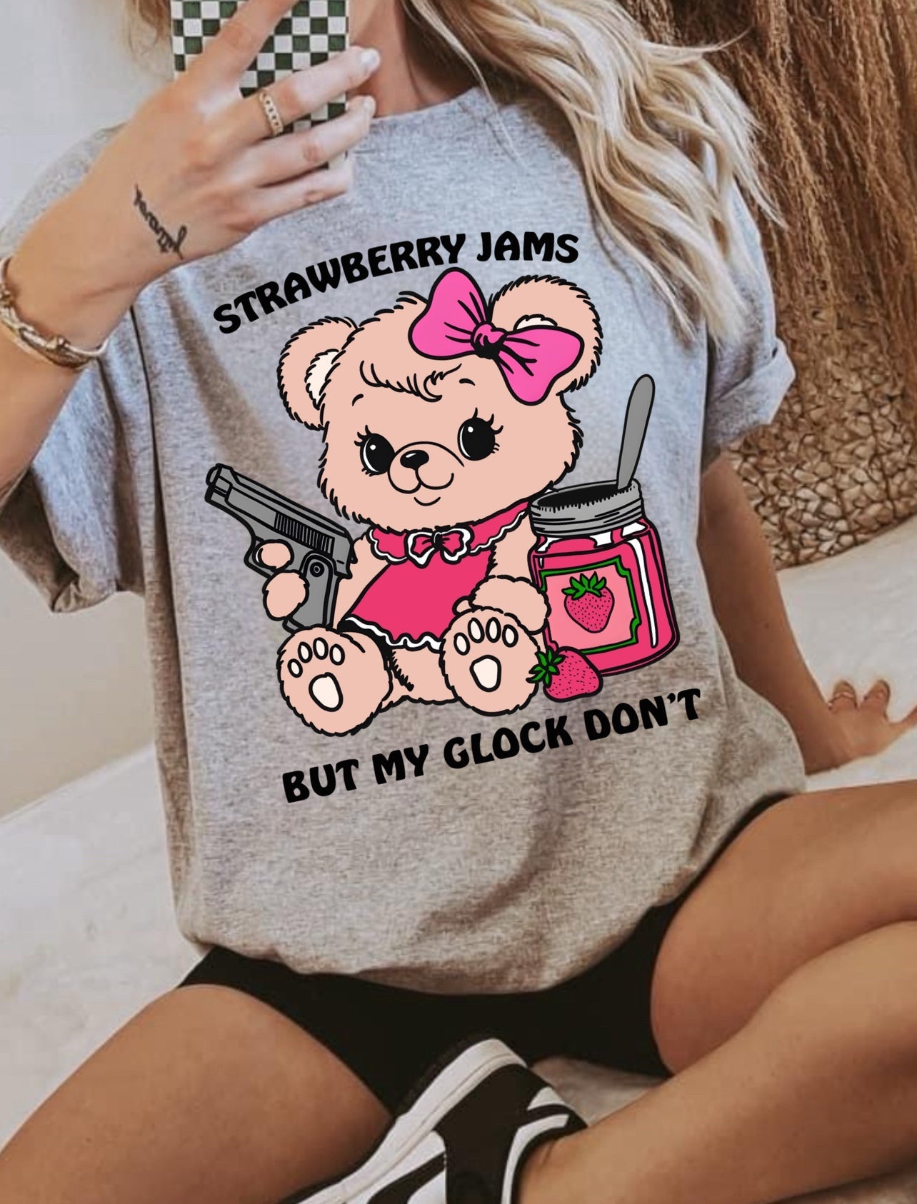 Strawberry Jams But My Glock Don’t