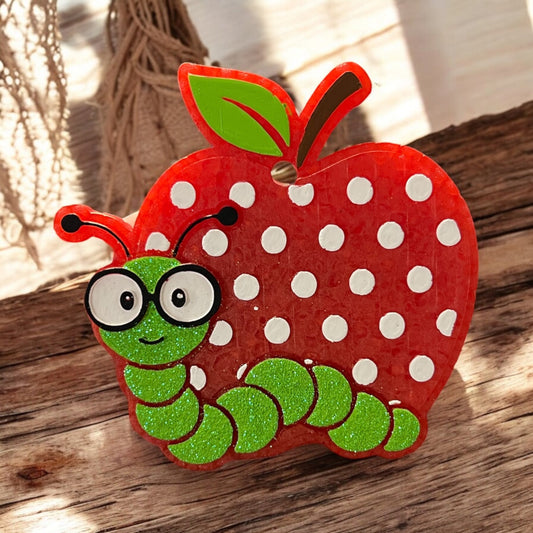 Polka Dot Apple Freshie