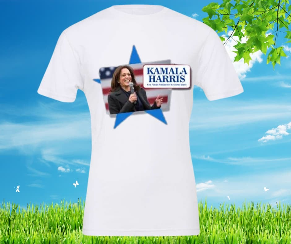 Kamala Harris (comment color at checkout or I will message you)