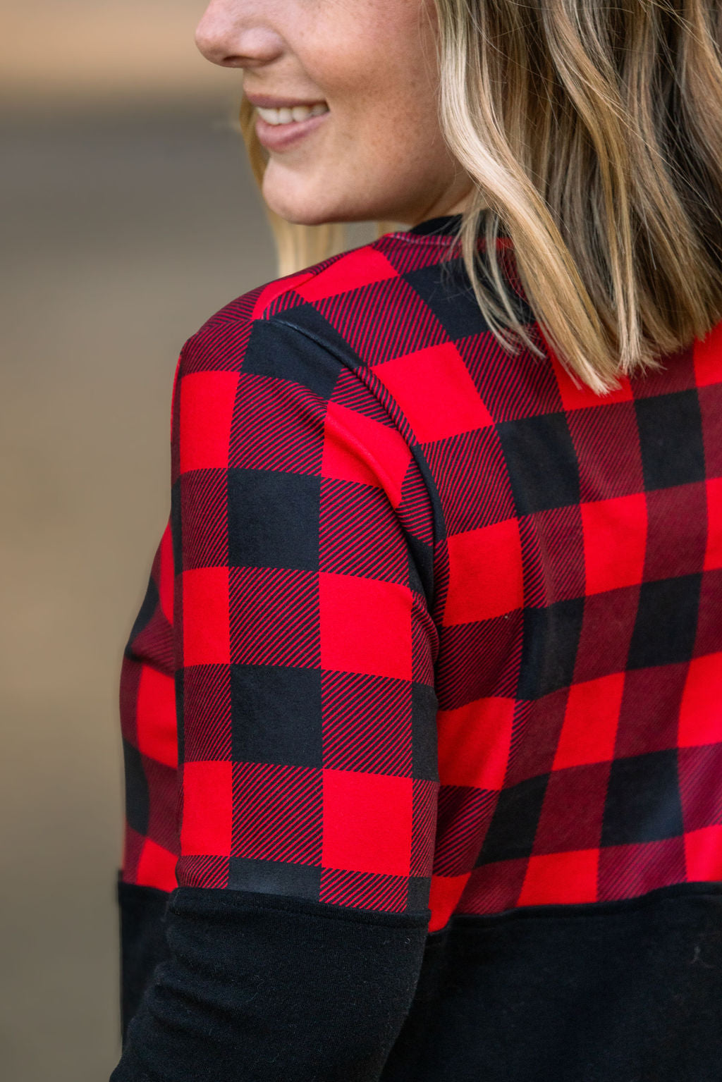 Natalie Pullover - Buffalo Plaid