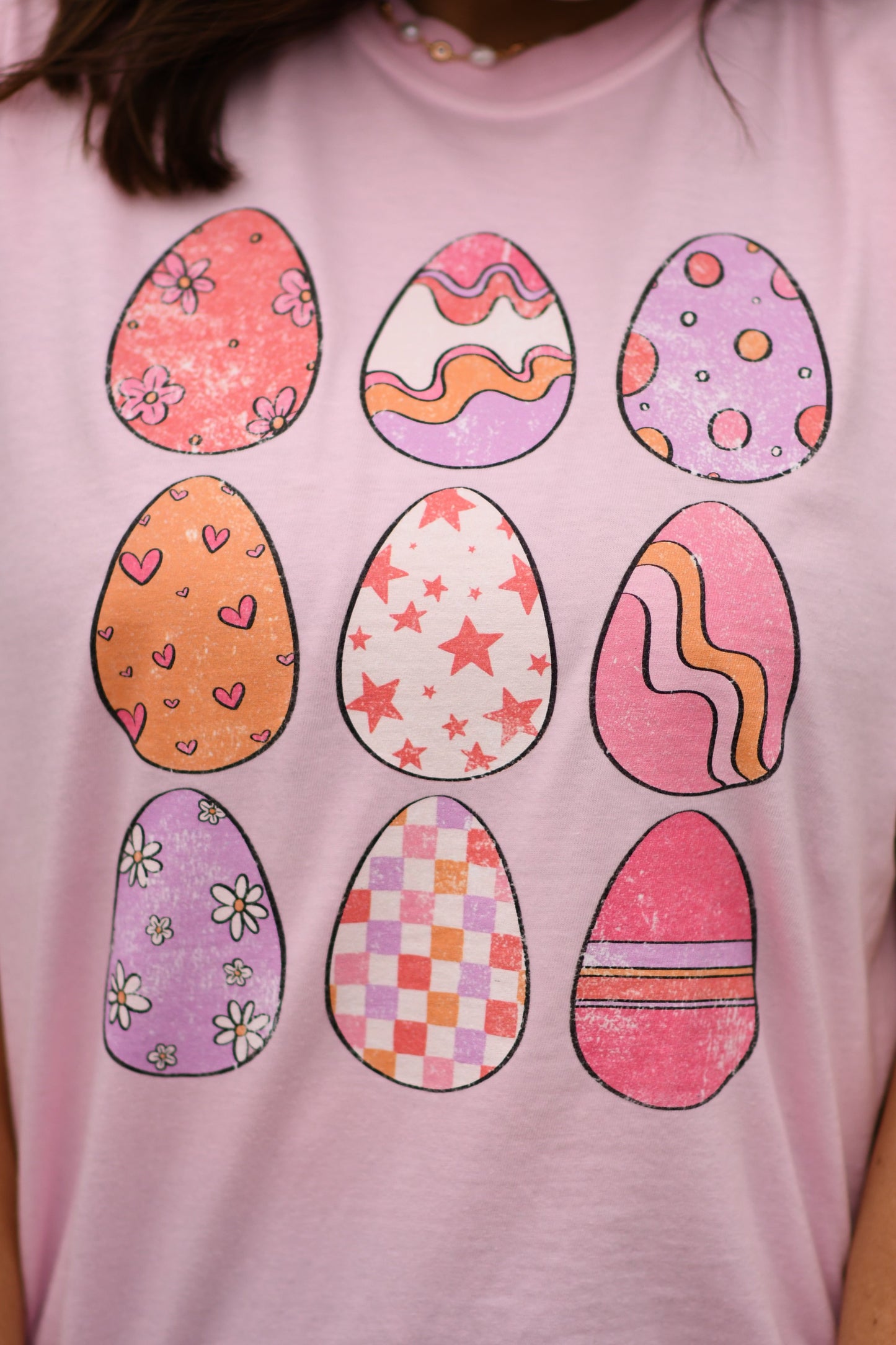 Retro Easter Eggs Tee