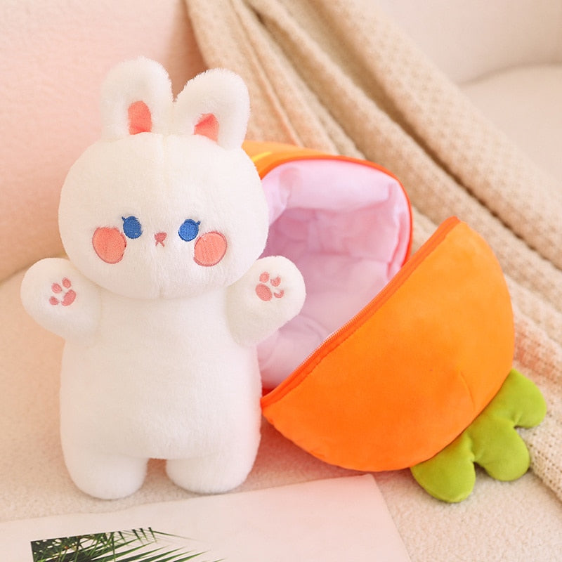 Fruit Transform Animal Plushies