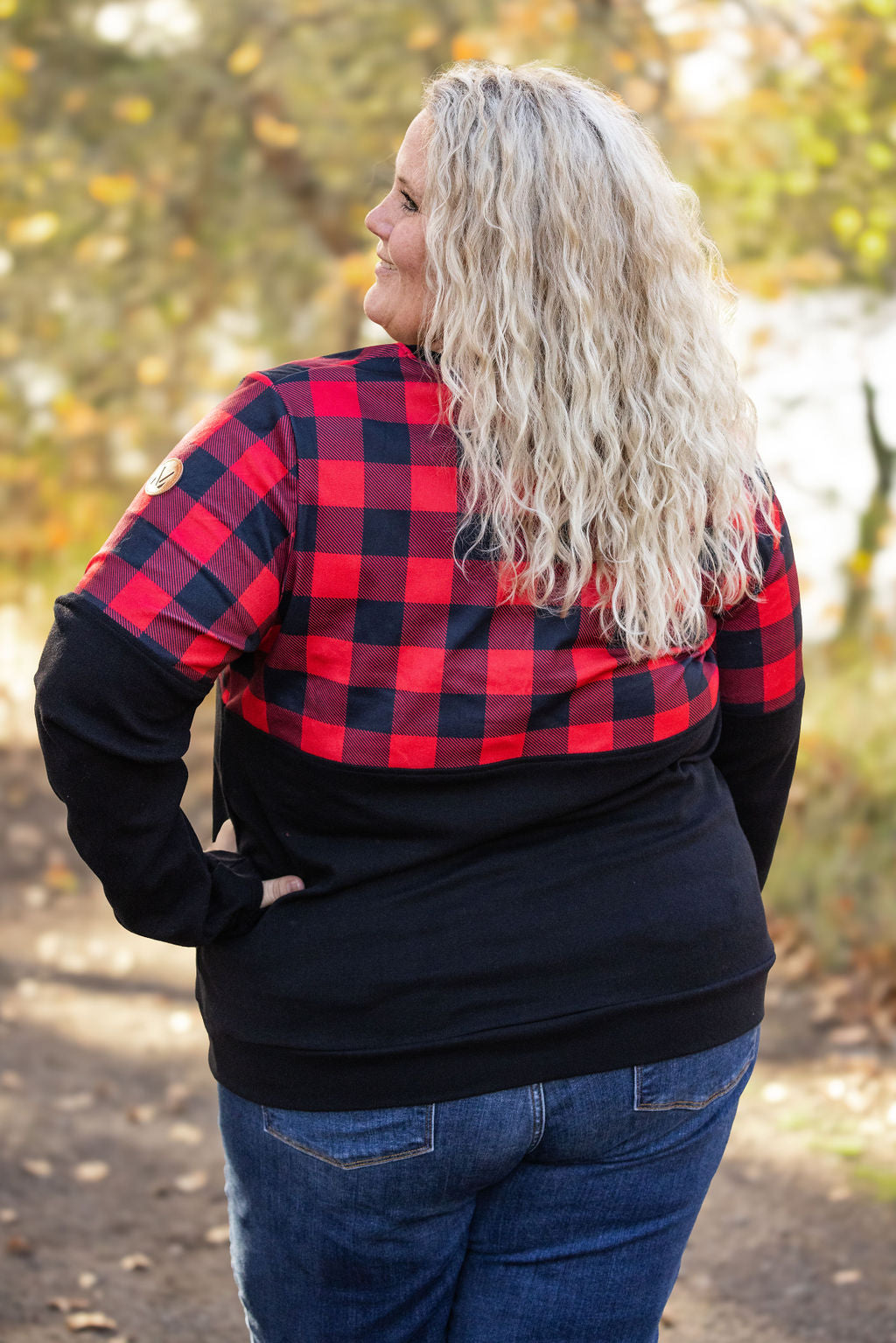 Natalie Pullover - Buffalo Plaid