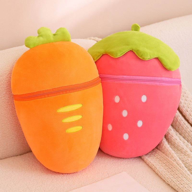 Fruit Transform Animal Plushies