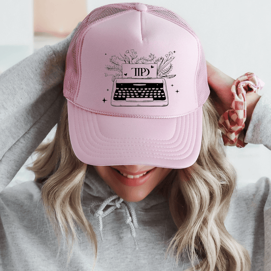 TPD typewriter- trucker hat