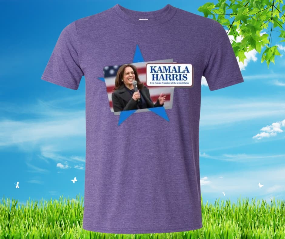 Kamala Harris (comment color at checkout or I will message you)