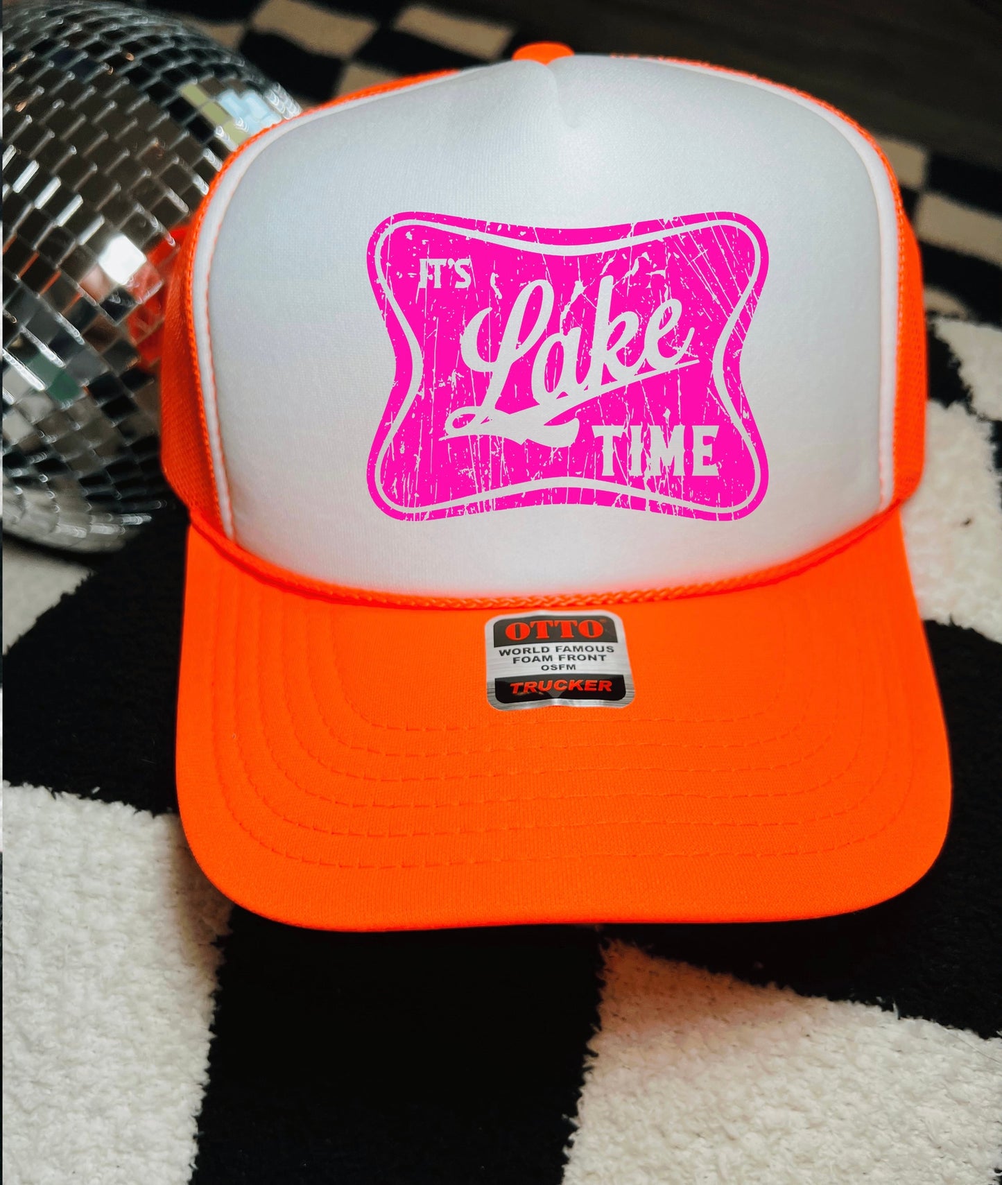 Lake Time trucker hat