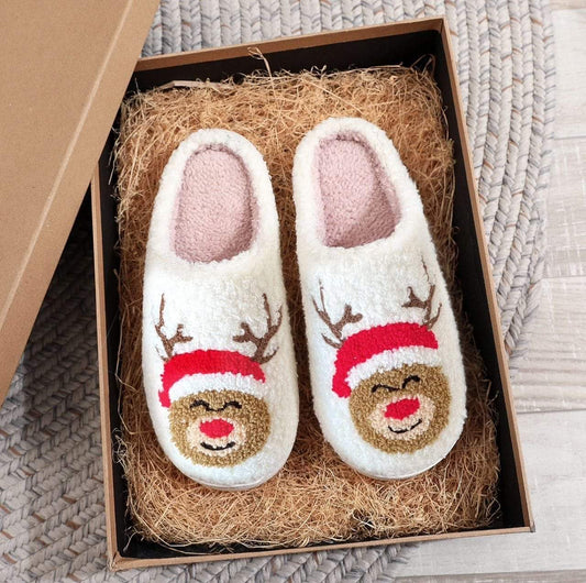 Reindeer Slippers