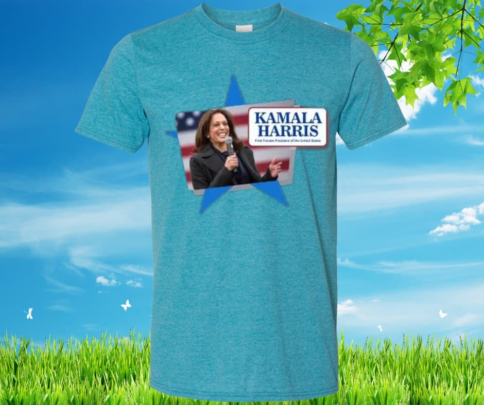 Kamala Harris (comment color at checkout or I will message you)