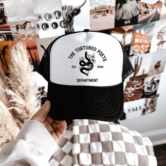 Tortured Poet- trucker hat