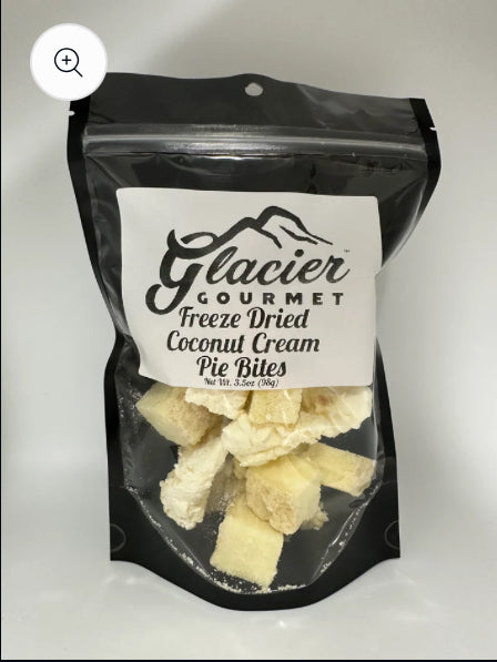 Made with Premium Coconut Cream Pie
Freeze Dried Coconut Cream Pie Bites - 3.5oz Bag