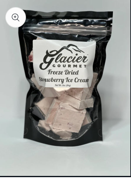 Freeze Dried Strawberry Ice Cream - 3oz Bag