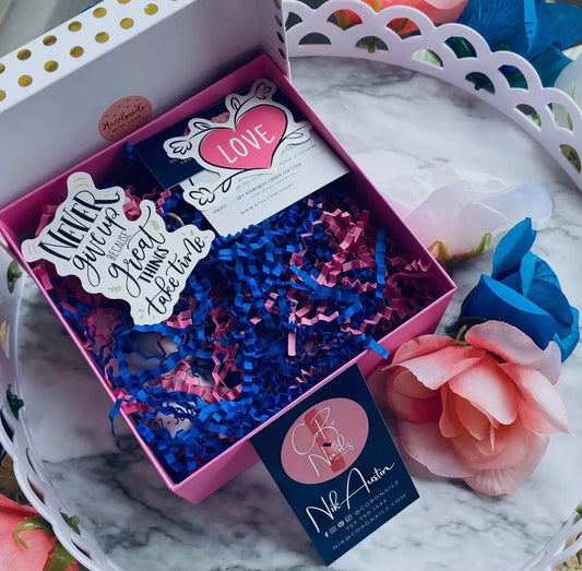 Mini glam gift box set