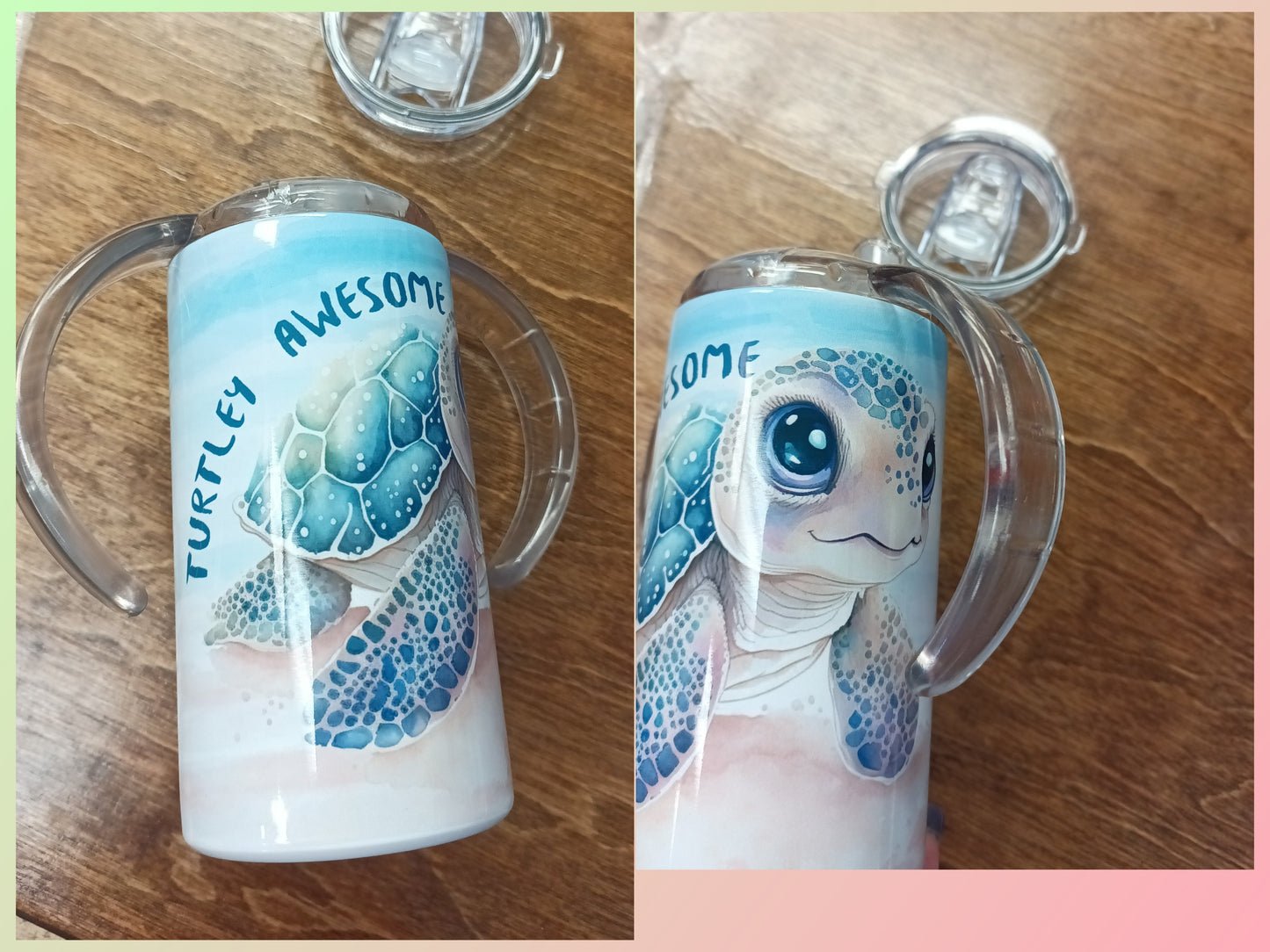 Turtley Awesome Tumbler/Sippy Cup