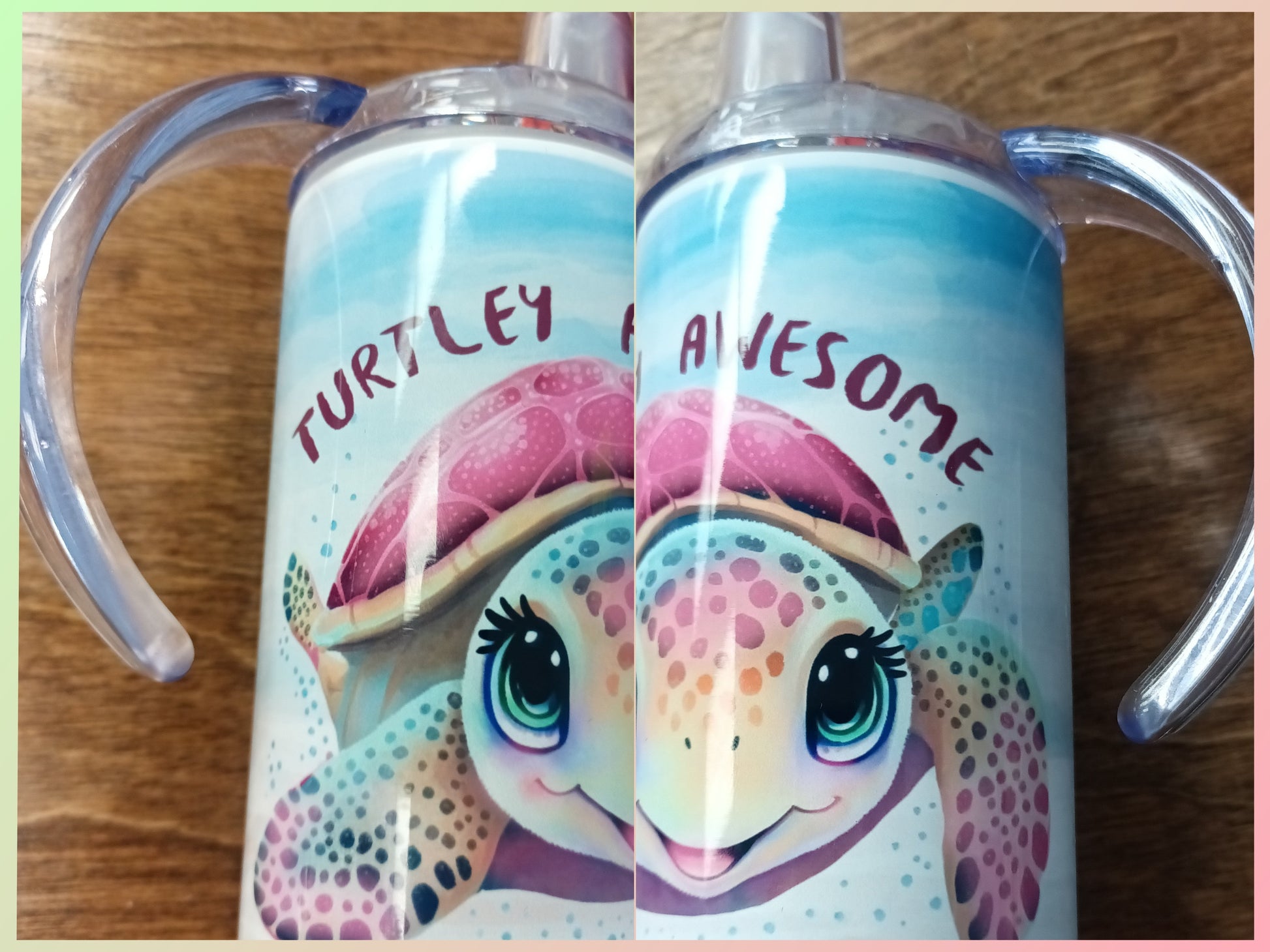 Turtley Awesome Tumbler/Sippy Cup