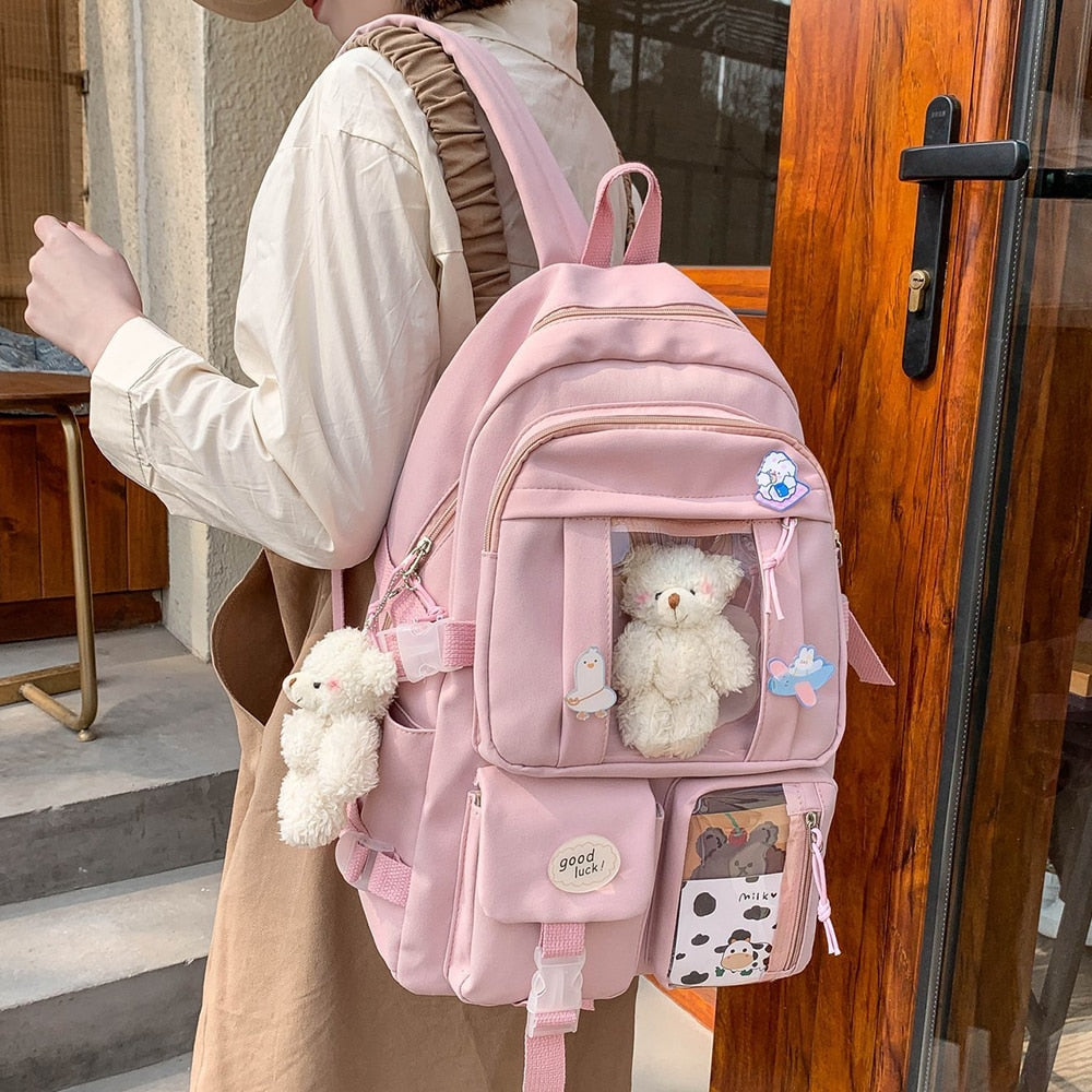 Bear Plush Backpack