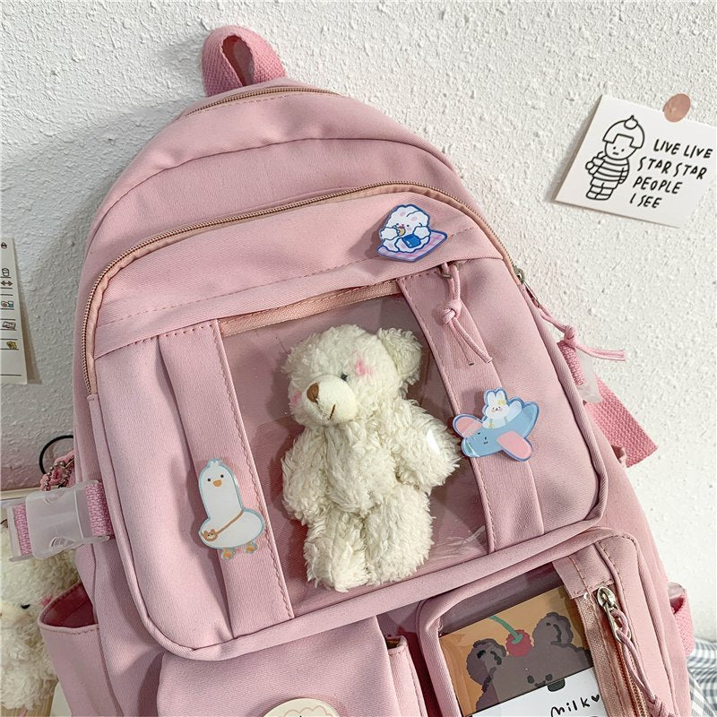 Bear Plush Backpack