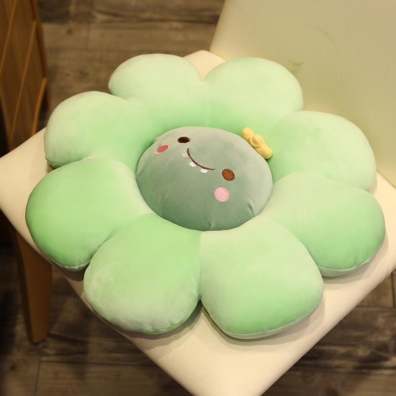 Animal Flower Plush Pillow