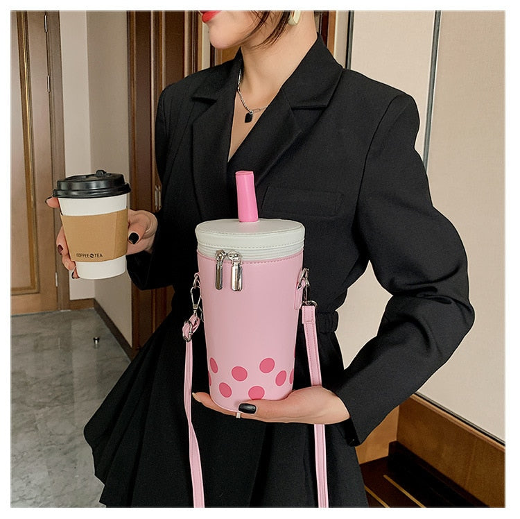 Boba Tea Shoulder Bag