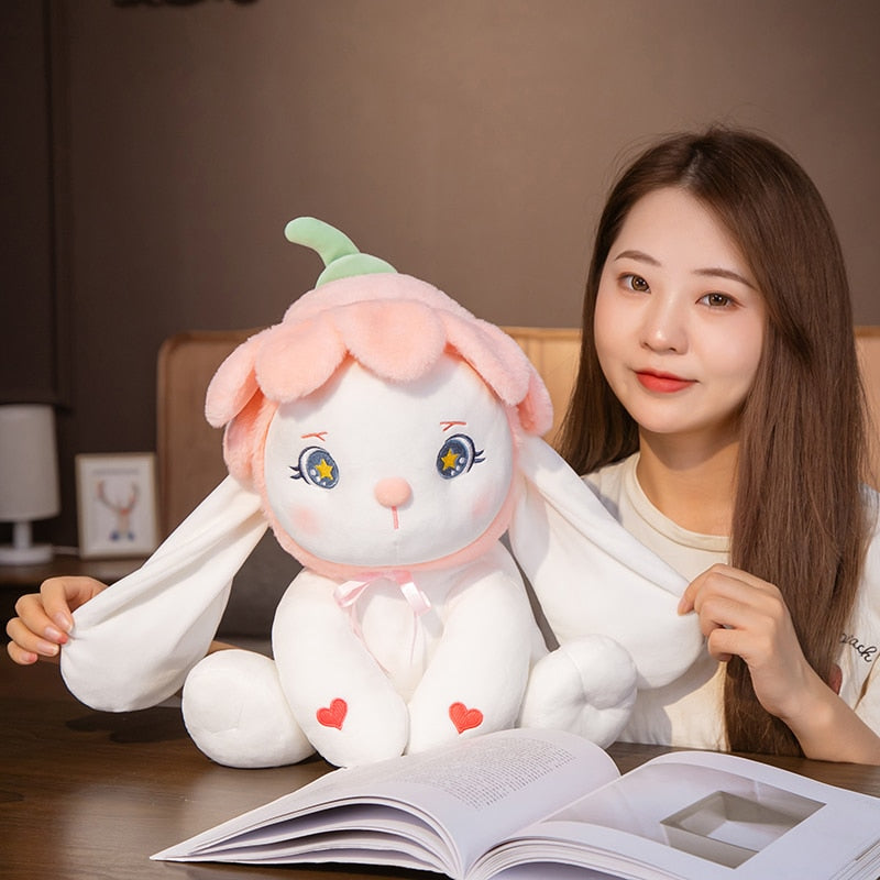 Flower Bunny Plushie