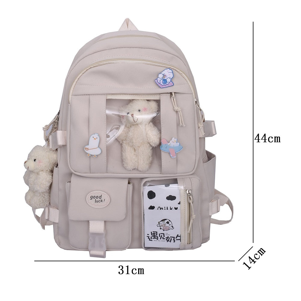 Bear Plush Backpack