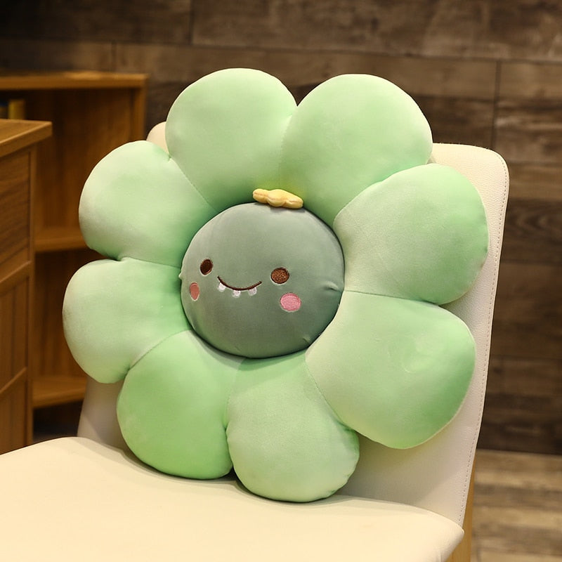 Animal Flower Plush Pillow