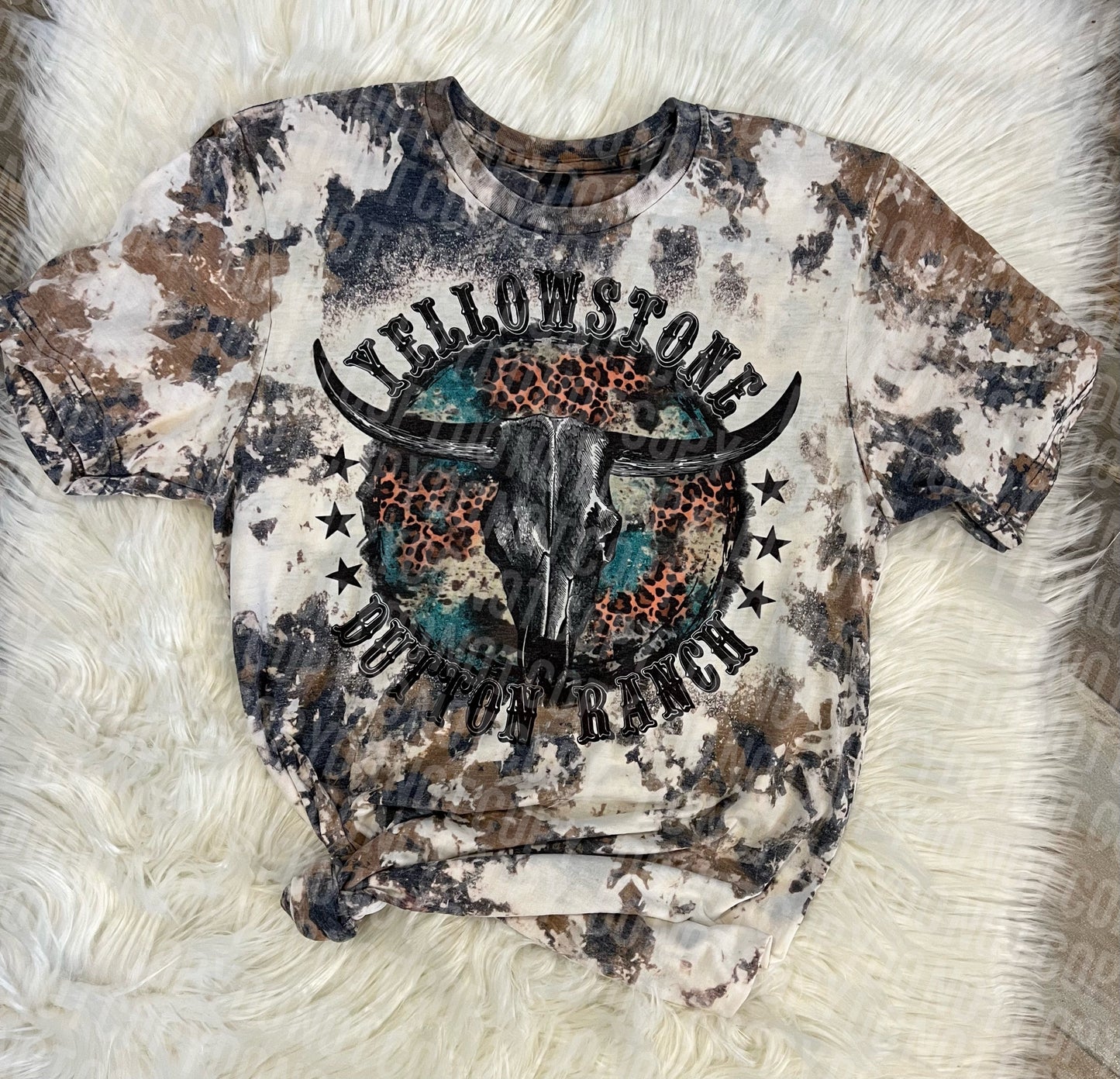 YS Cowhide Bleached Tee