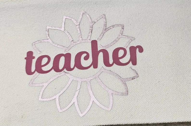 Customized teacher pencil bag