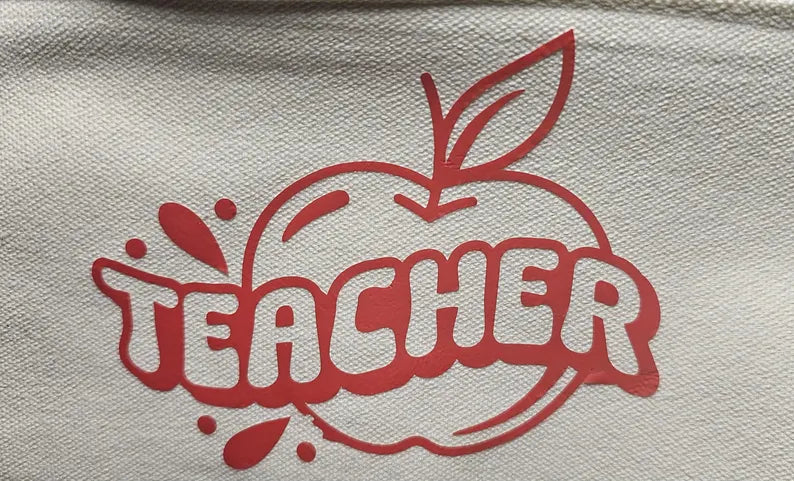 Customized teacher pencil bag