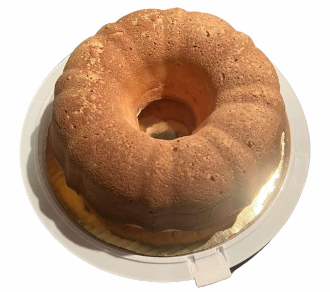 The Bundt pound cake