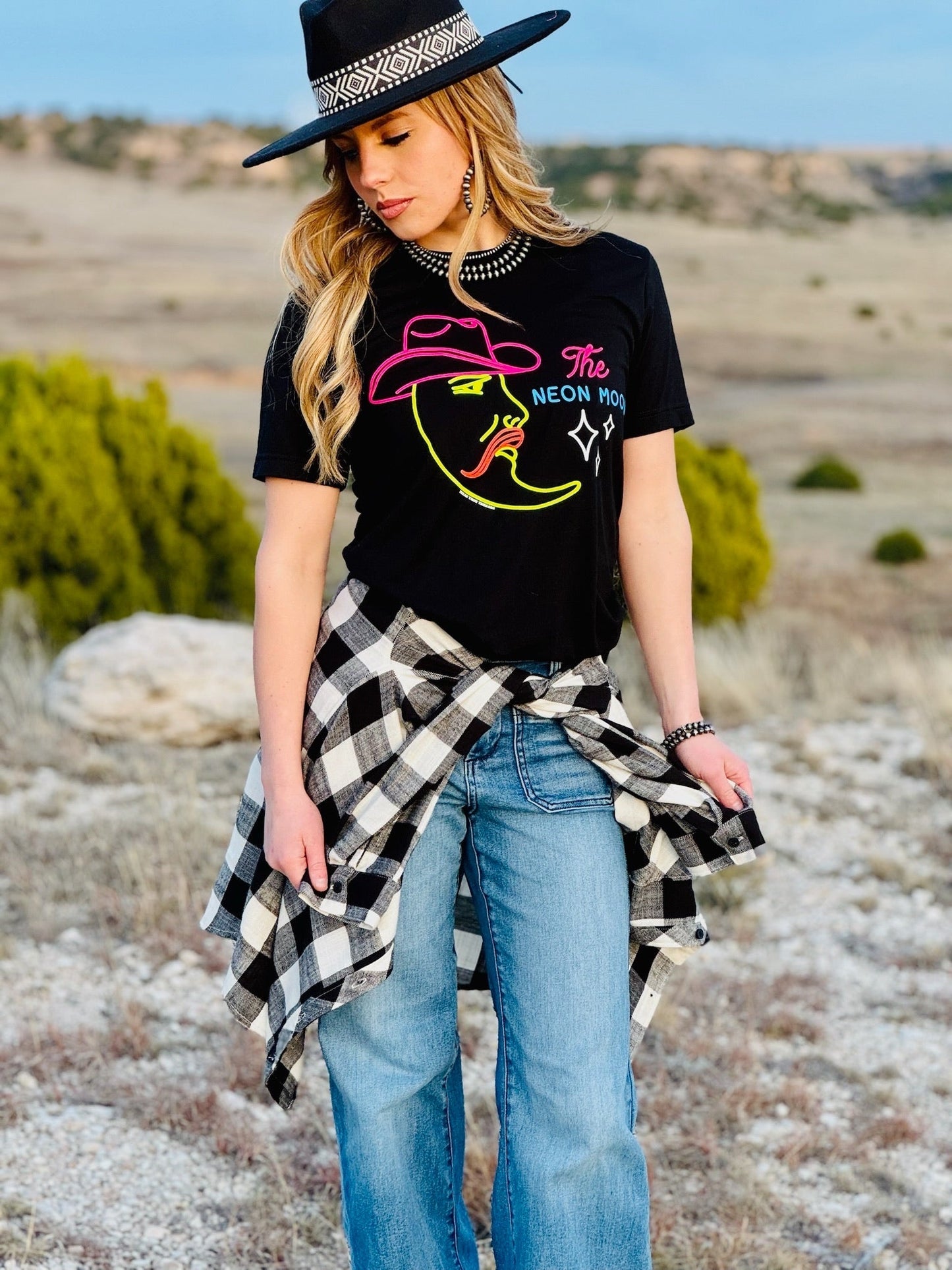 Neon Moon Tee