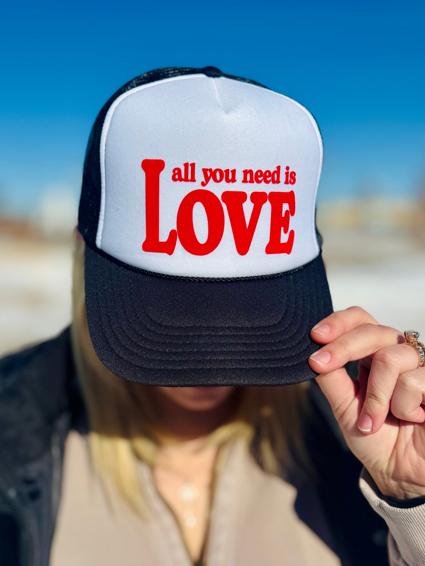 All You Need is Love Trucker Cap