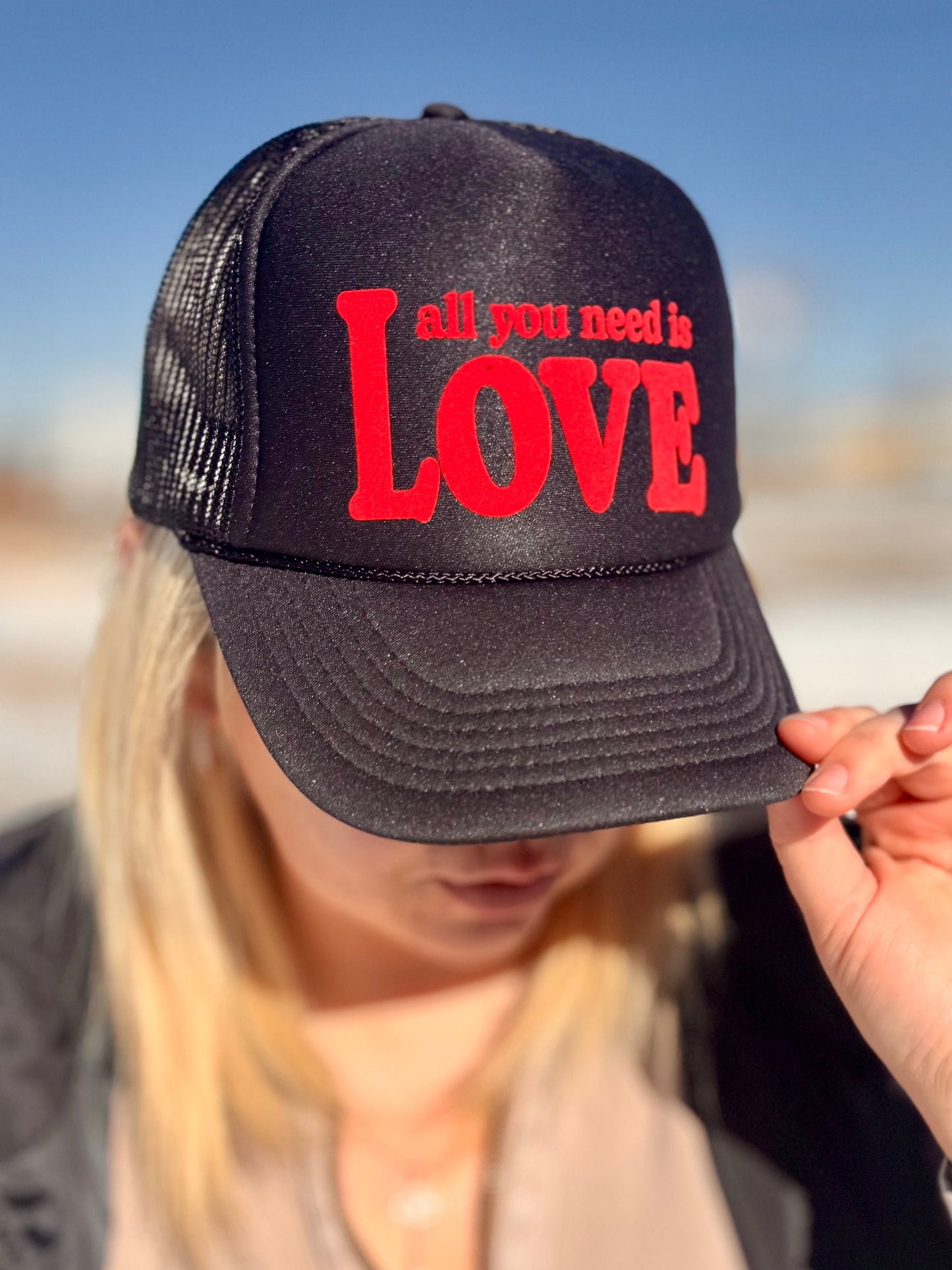 All You Need is Love Trucker Cap