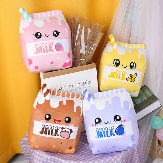 Kawaii Milk Carton Plushies