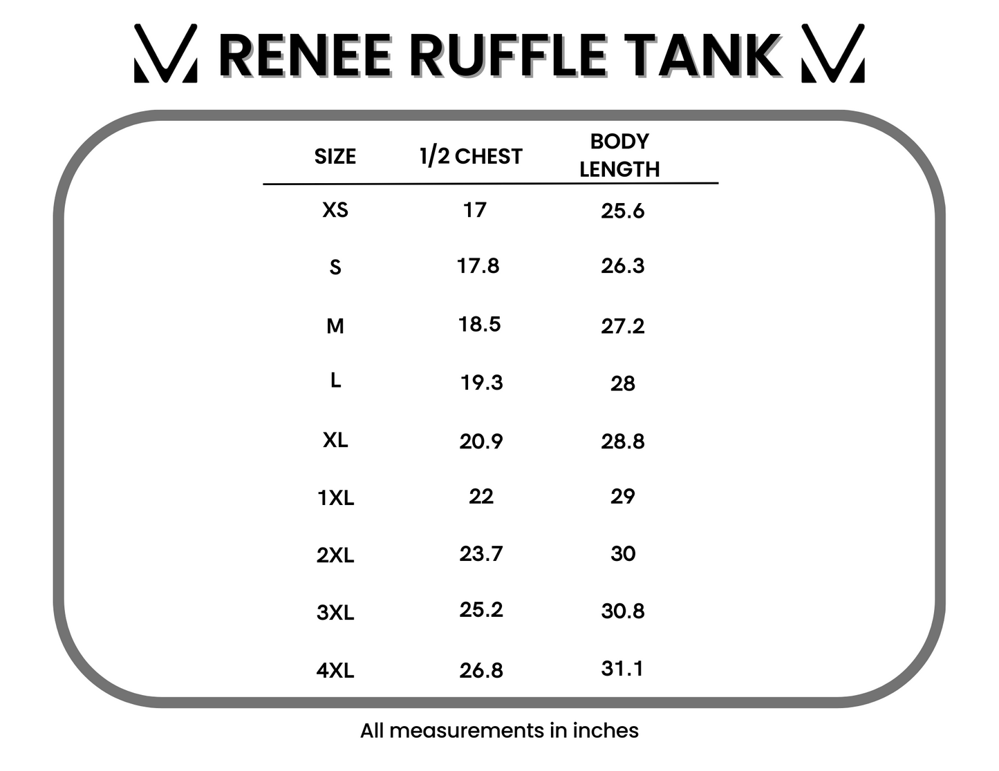 Renee Ruffle Tank - Floral Leaves FINAL SALE