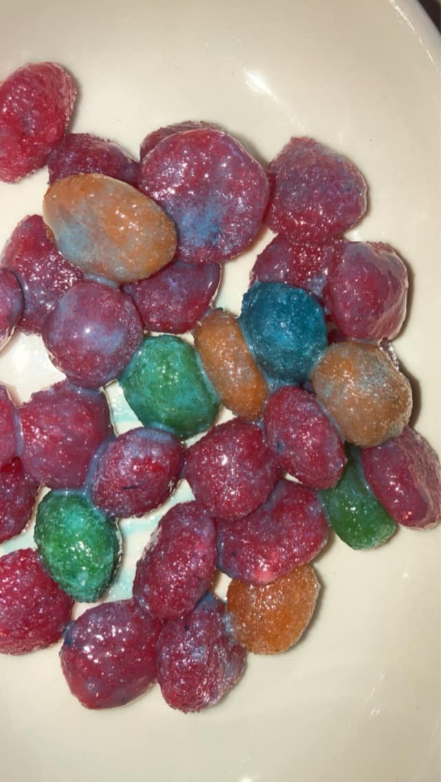 Sour Blue raspberry lemonade gushies