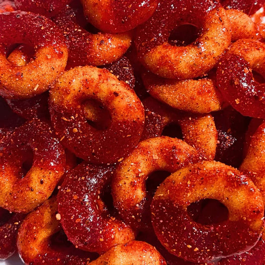 Chamoy/tajin peach o’s