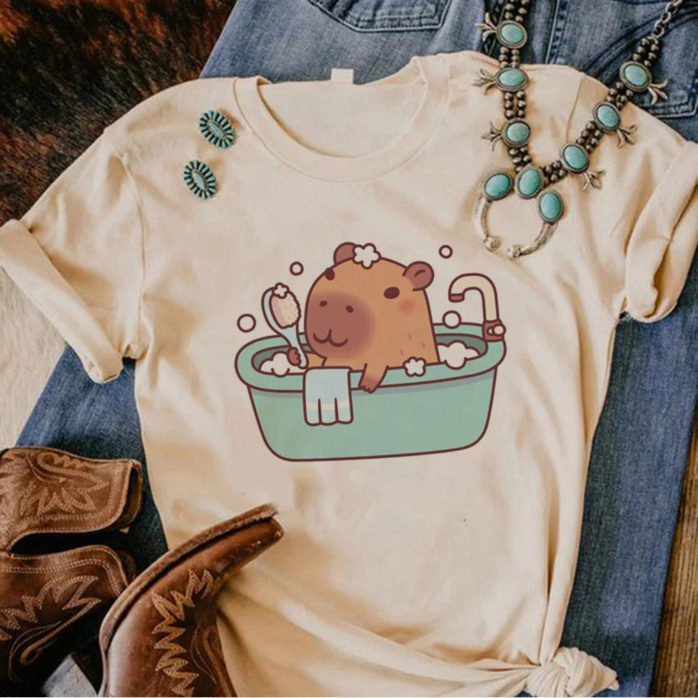 Kawaii Capybara T-Shirts