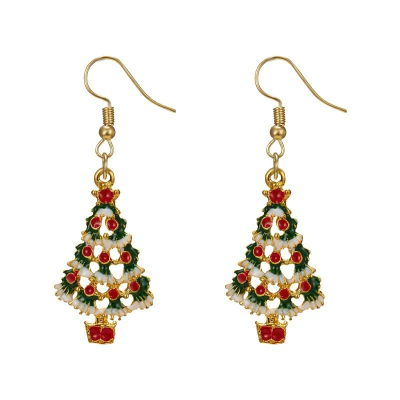 Christmas Drop Earrings