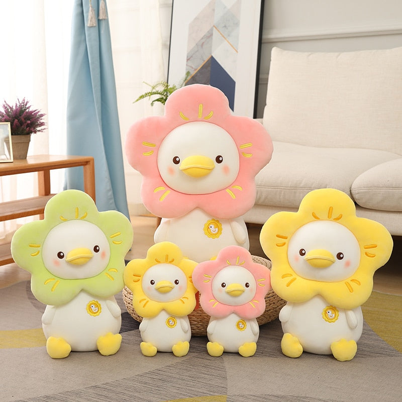 Flower Duck Plushies