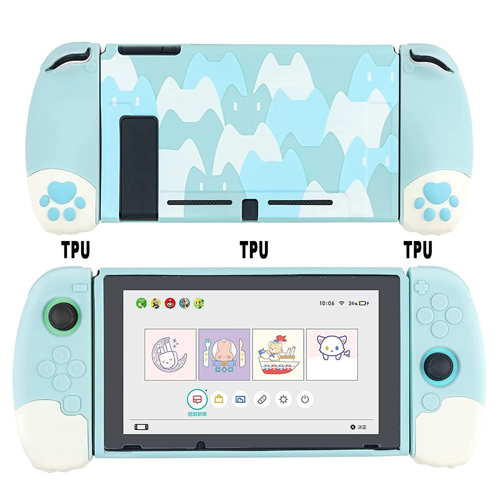 Cat Paw Nintendo Switch Case