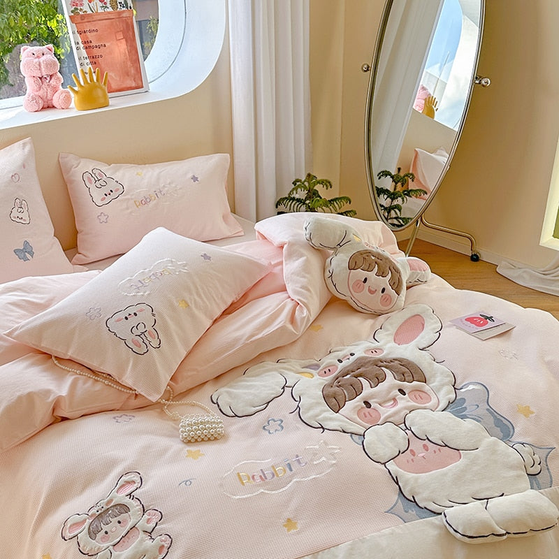 Bunny Girl Bedding