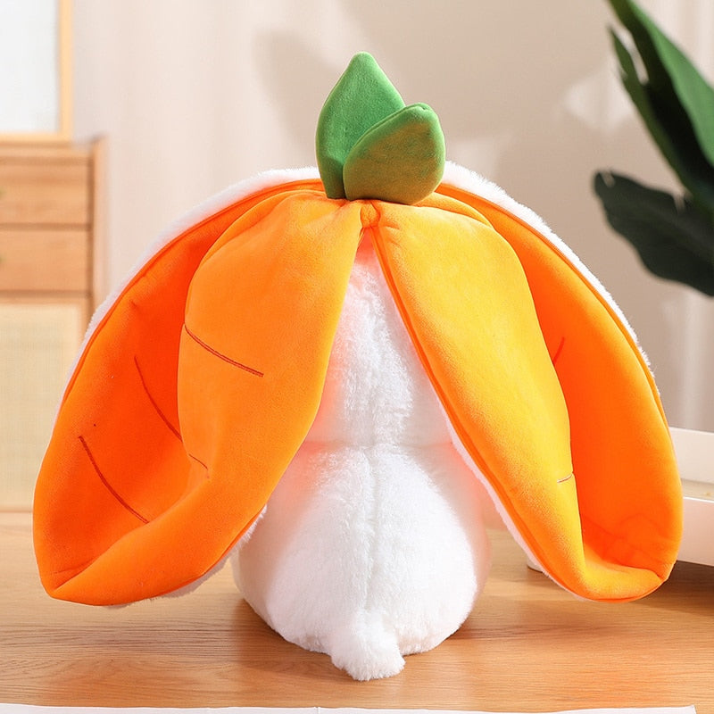 Carrot and Strawberry Bunny Plushies