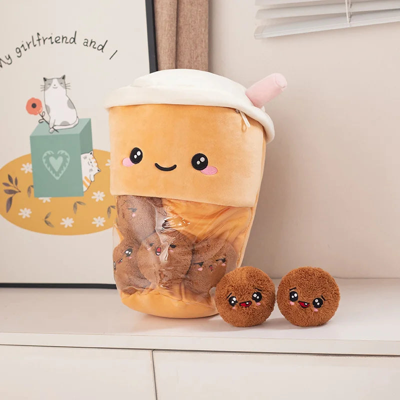 Boba Tea & Boba Pearl Plushies