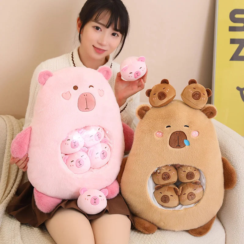 Capybara & Pig Plushies